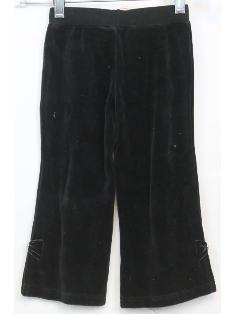 2006 Gymboree Holiday Portrait 2pc sz 3 Velvet Pants Jacket Hoodie Bow Winter